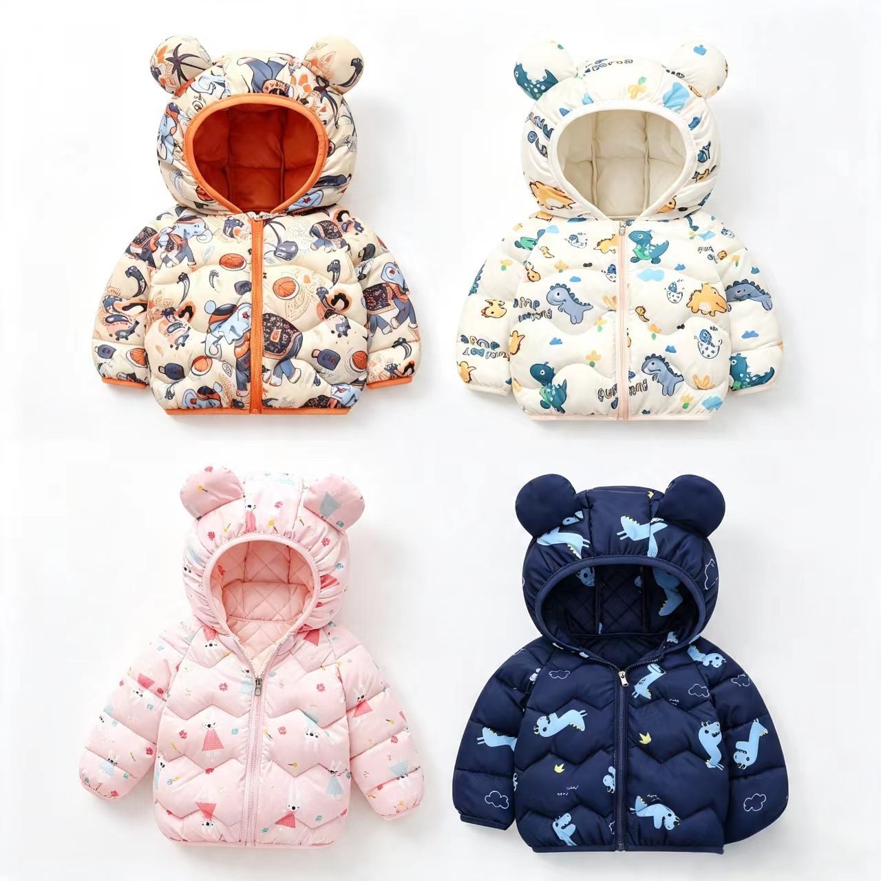 Baby Clothing Dividers - Children's Coat Baby Cartoon Jacket Boys