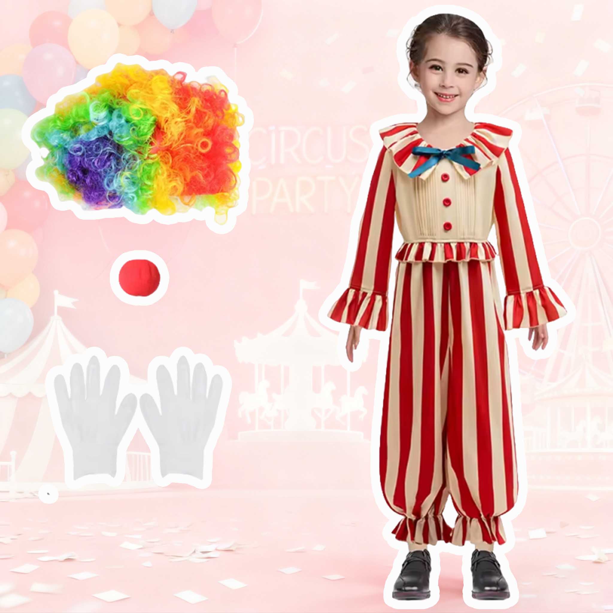 Baby Clothing Usa - Halloween Clown Outfits Baby Girls Boys