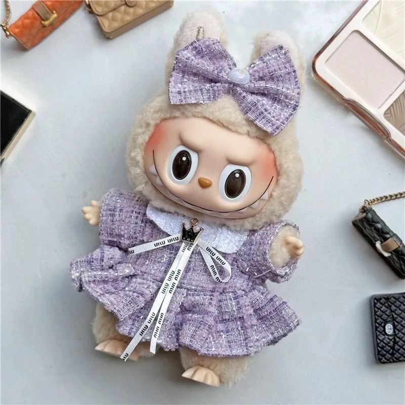 15 17cm For Labubu Doll Adorab - Baby Clothing Usa ulasan dan harga