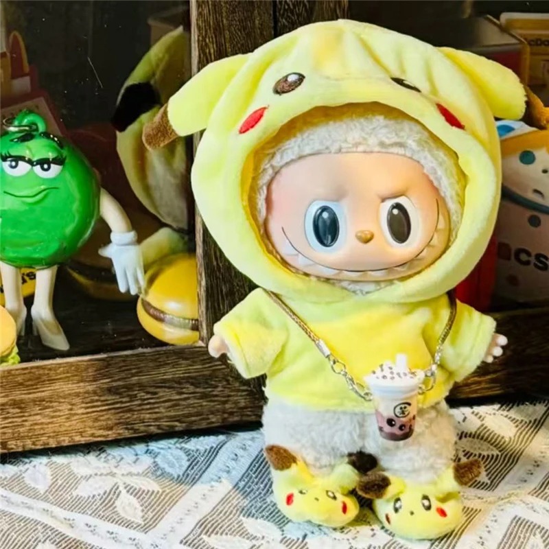 15 17cm For Labubu Doll Cartoo - Baby Clothing Usa ulasan dan harga