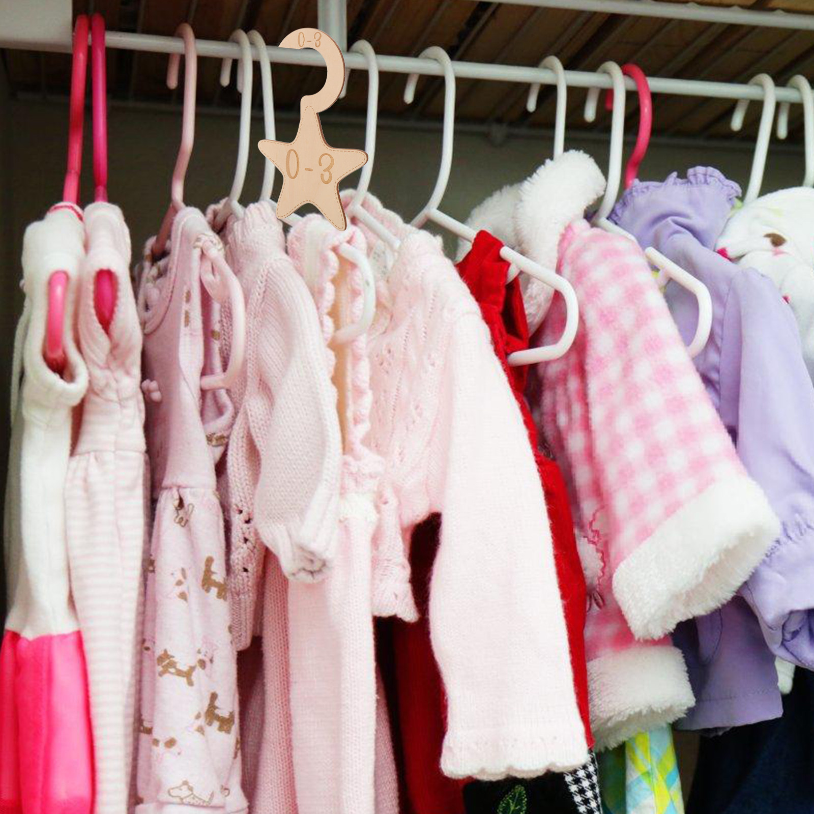 7Pcs Baby Clothes Closet Divid - Baby Clothing Dividers ulasan dan harga
