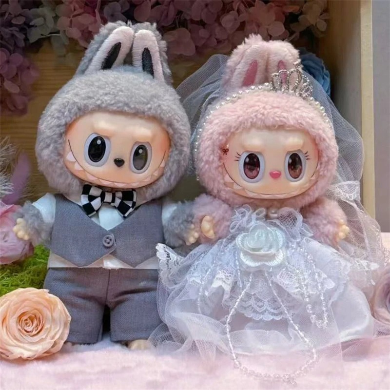 15 17cm For Labubu Doll Weddin - Baby Clothing Usa ulasan dan harga