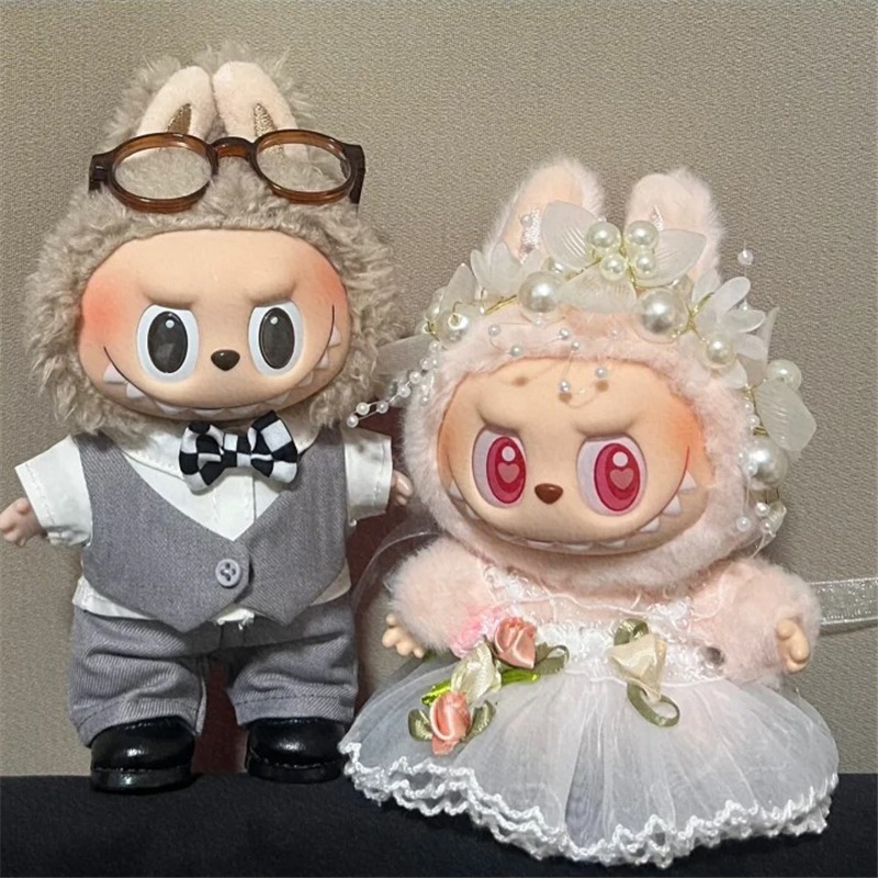 15 17cm For Labubu Doll Weddin - Baby Clothing Usa ulasan dan harga