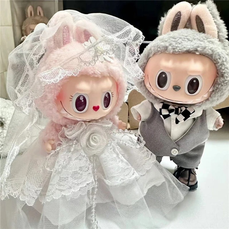 15 17cm For Labubu Doll Weddin - Baby Clothing Usa ulasan dan harga