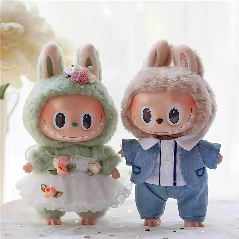 15 17cm For Labubu Doll Weddin - Baby Clothing Usa ulasan dan harga
