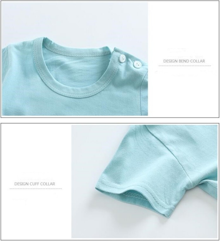 Cotton Tees+Shorts 2-piece Tra - Baby Clothing Dividers ulasan dan harga