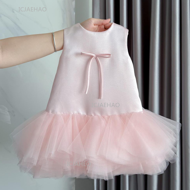 Party Dress Pink Baby Girls Ve - Baby Clothing Dresser ulasan dan harga