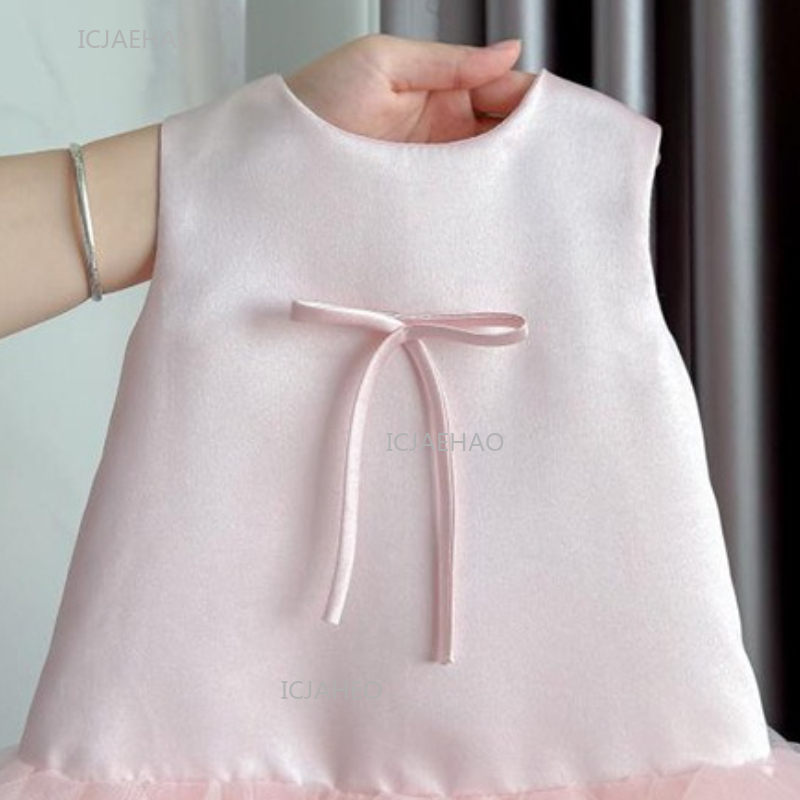 Party Dress Pink Baby Girls Ve - Baby Clothing Dresser ulasan dan harga