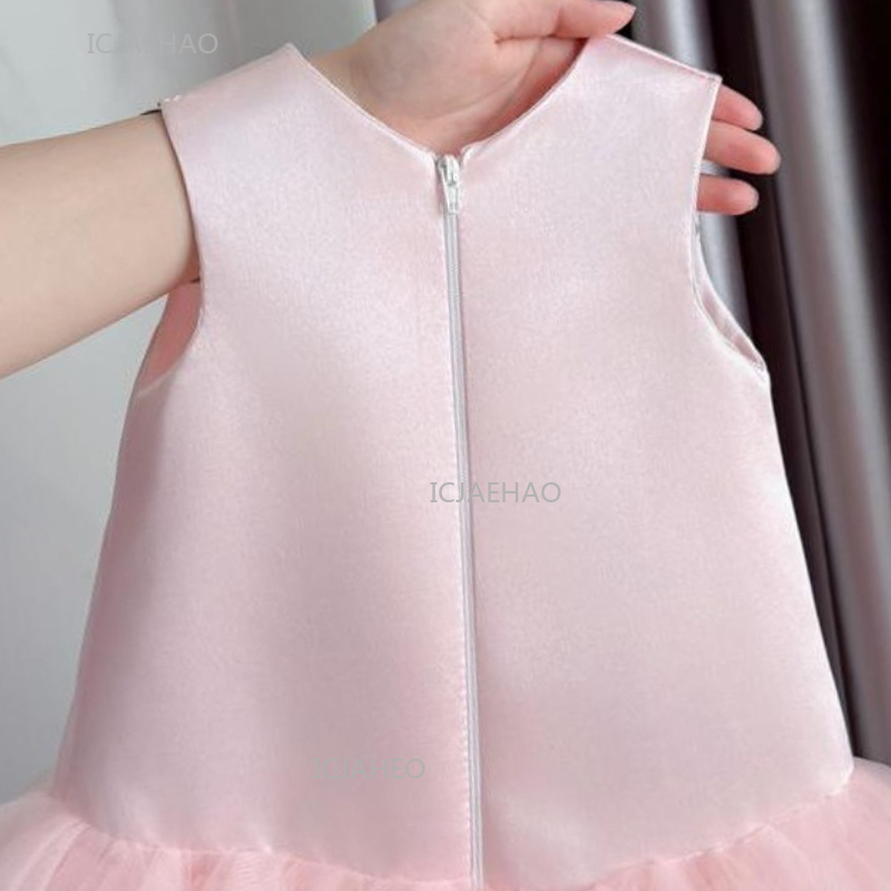 Party Dress Pink Baby Girls Ve - Baby Clothing Dresser ulasan dan harga